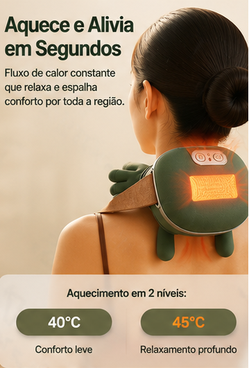 Massageador Inteligente Elétrico Sem Fio Alivium