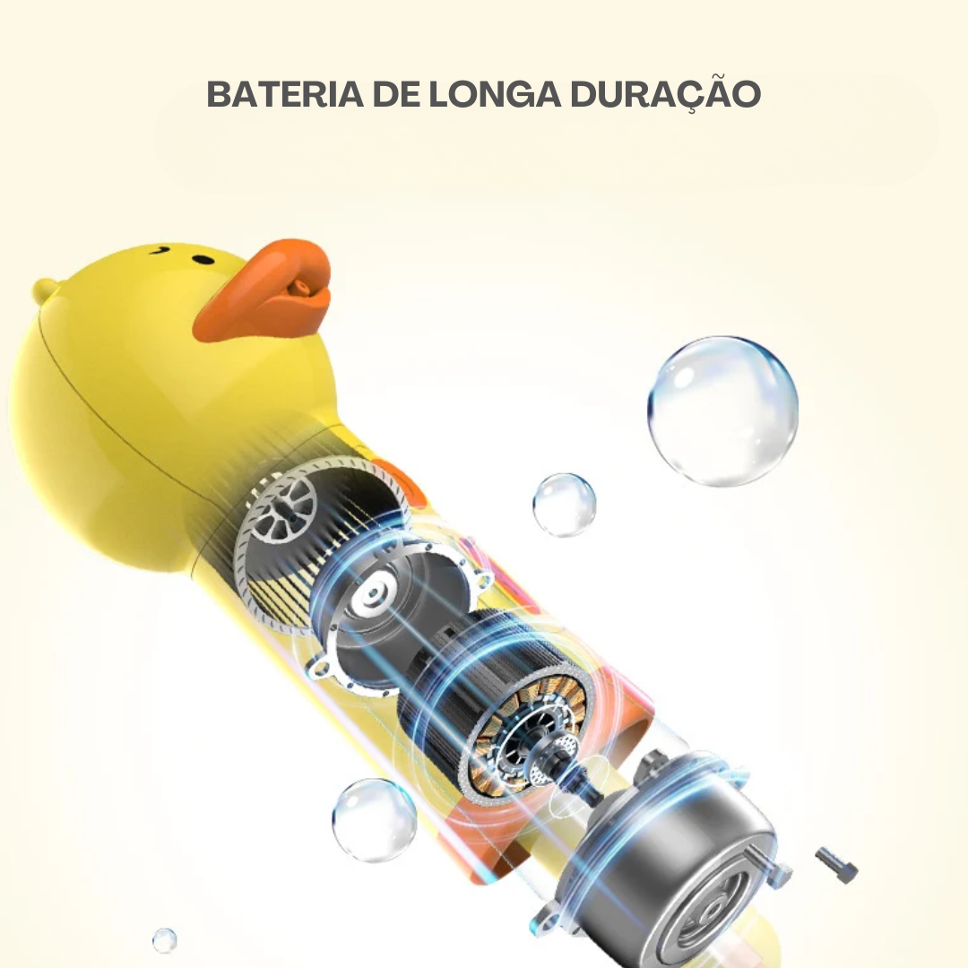 Máquina de Espuma Banho Pet Duck