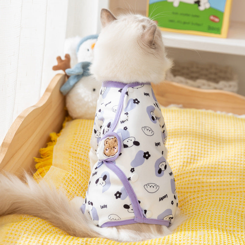 Macacão Pijaminha Pet Soft Pure