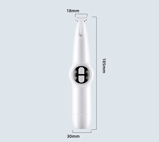 Aparador e Lixador 2 em 1 Pet Pelos Display LED Suprime