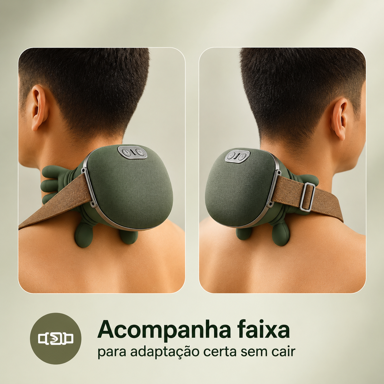 Massageador Inteligente Elétrico Sem Fio Alivium