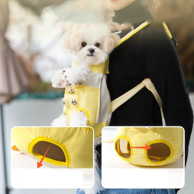 Mochila Canguru Pet Conchinha