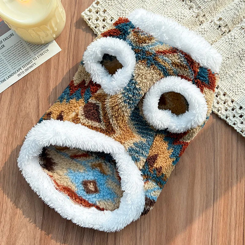 Blusão de Inverno Pet Crudy - Pets pequeno até grande porte