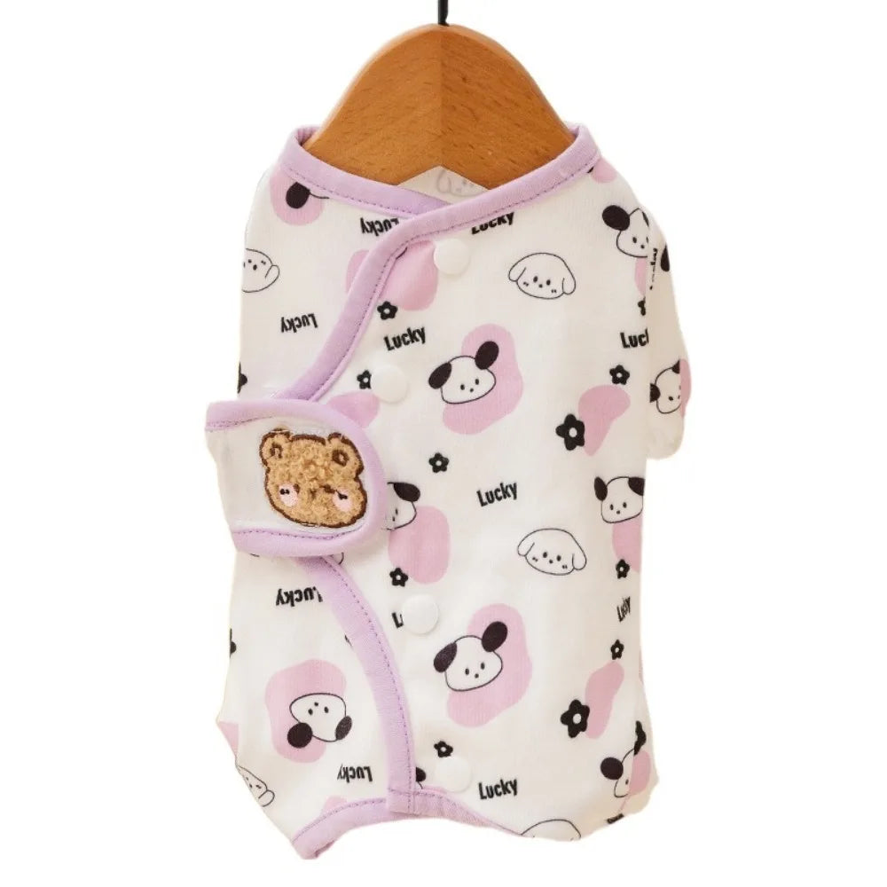 Macacão Pijaminha Pet Soft Pure