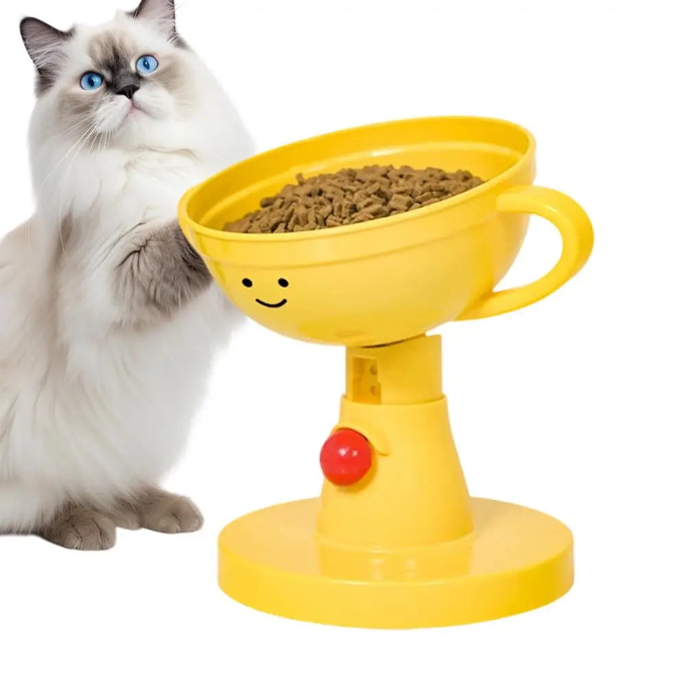 Tigela Pet Elevada Ajustável Troféu Feliz