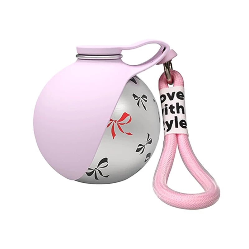 Garrafa Portátil com Tigela Acoplada Bool