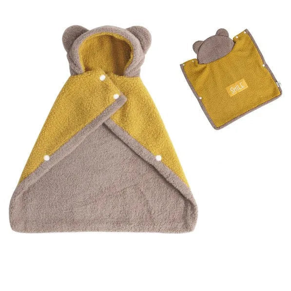 Roupinha Poncho Coat Bear