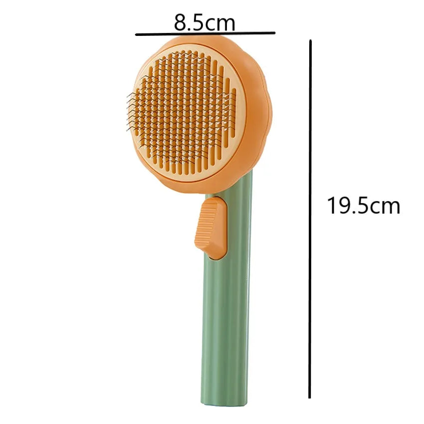 Escova Remove Pelos Autolimpante Pet Siri
