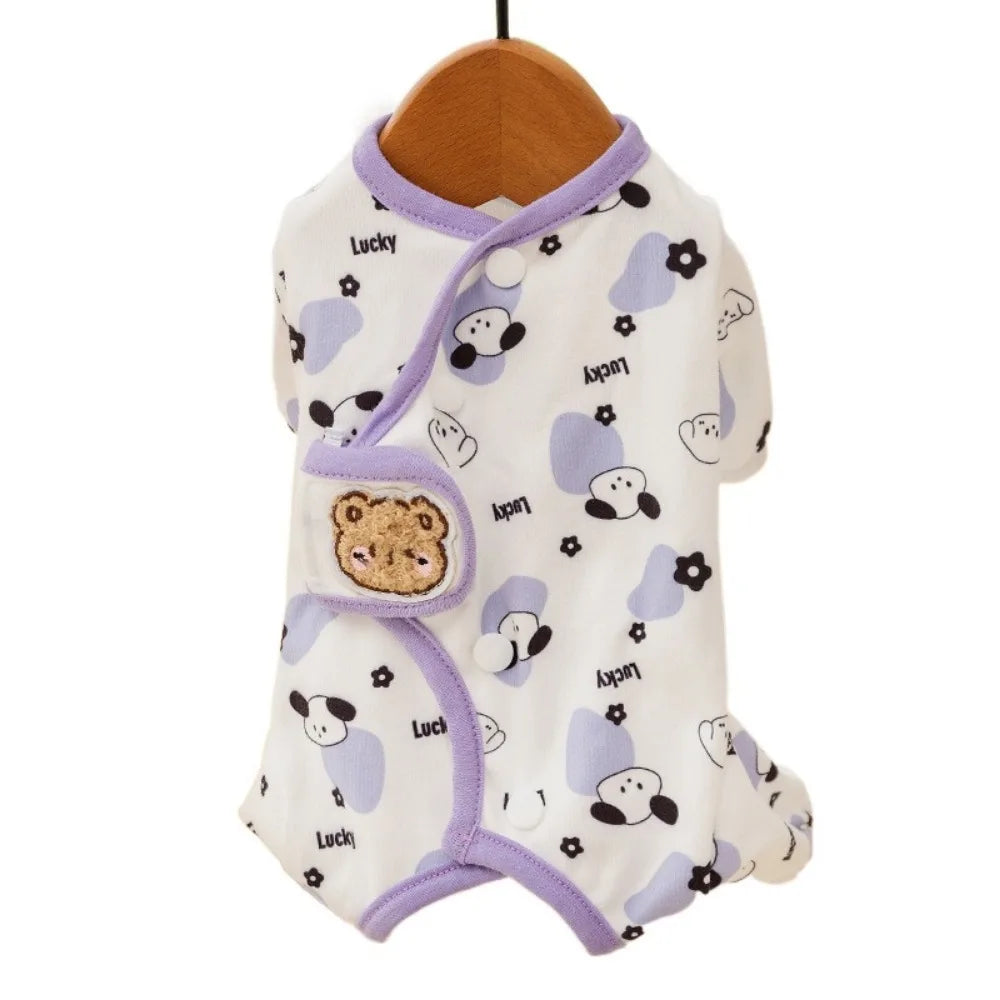 Macacão Pijaminha Pet Soft Pure