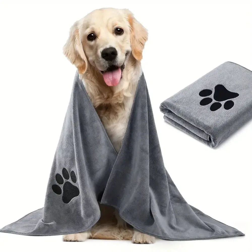 Toalha Pet Ultra-absorvente Macia Pet Talk