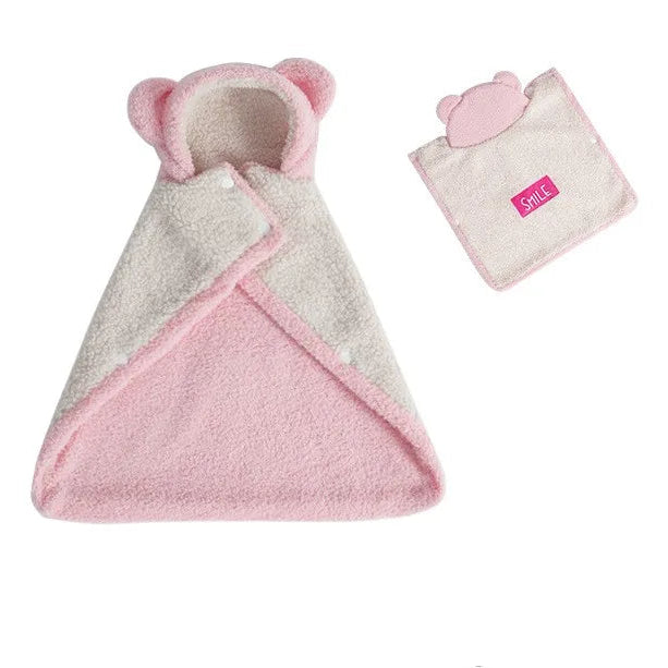 Roupinha Poncho Coat Bear