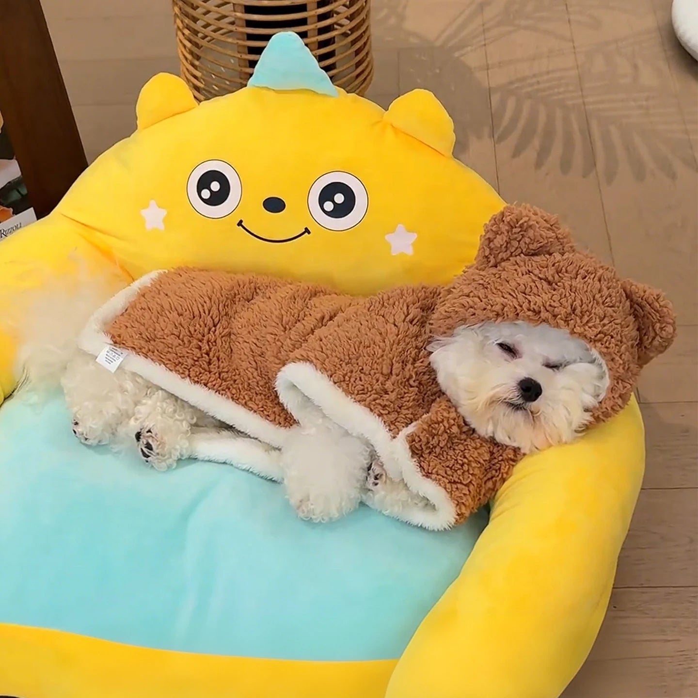 Roupinha Poncho Coat Bear