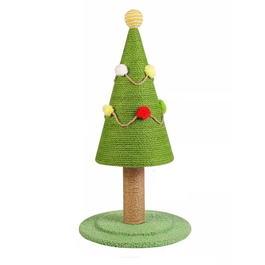 Brinquedo Arranhador Árvore de Natal para Gatos