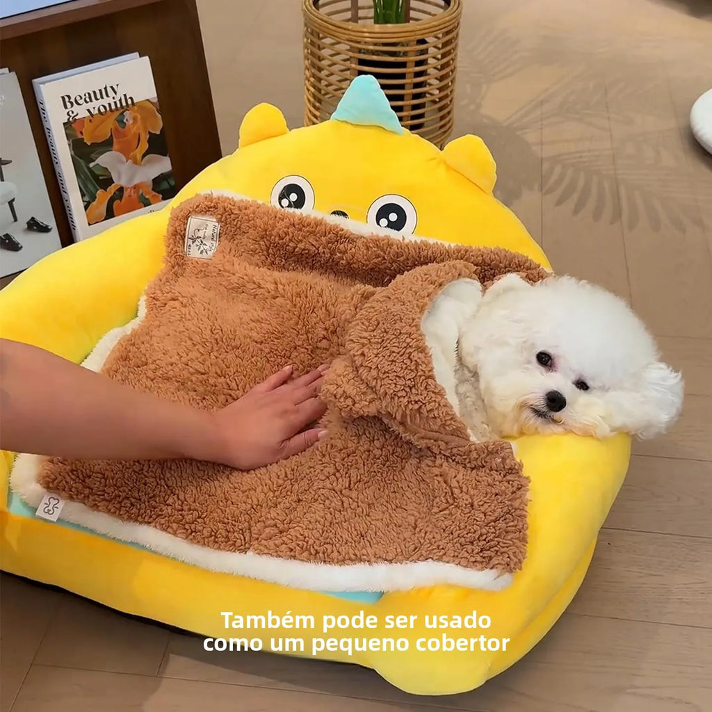 Roupinha Poncho Coat Bear
