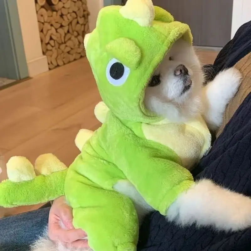 Macacão Pet Fofo Dinossauro