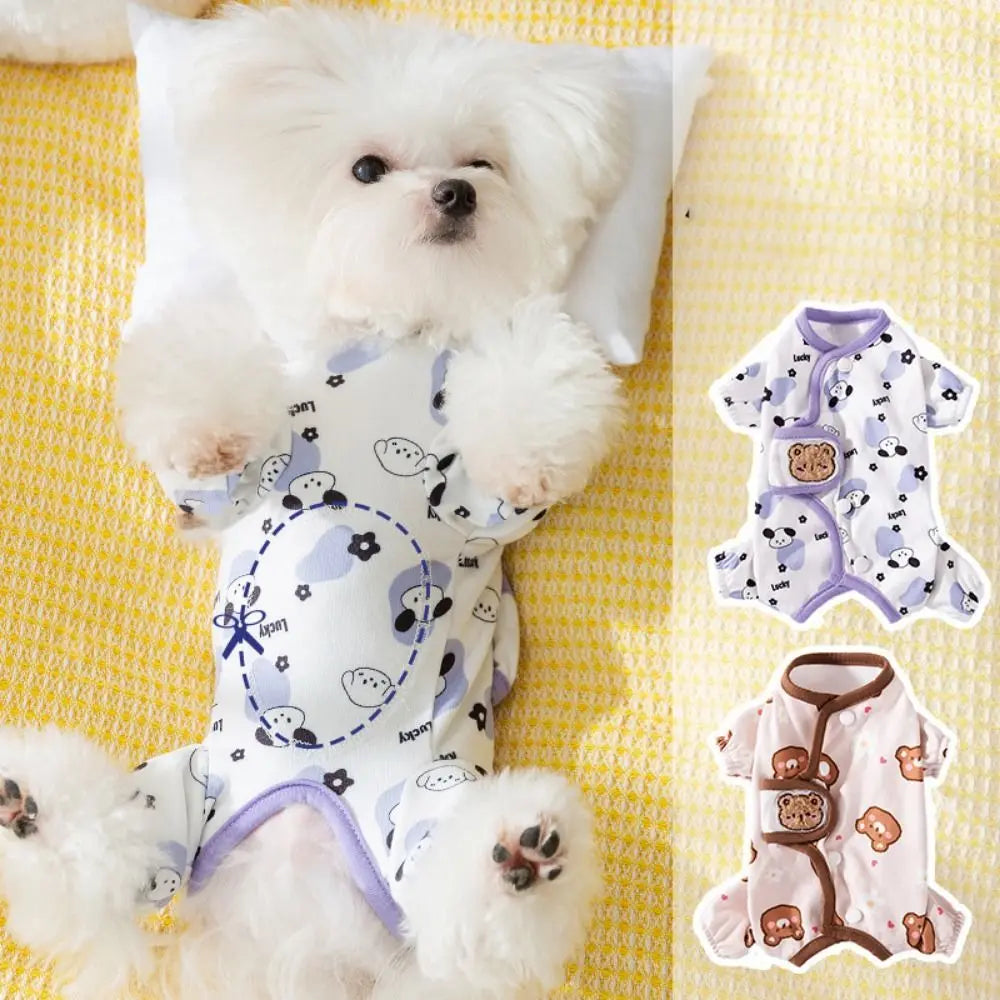 Macacão Pijaminha Pet Soft Pure