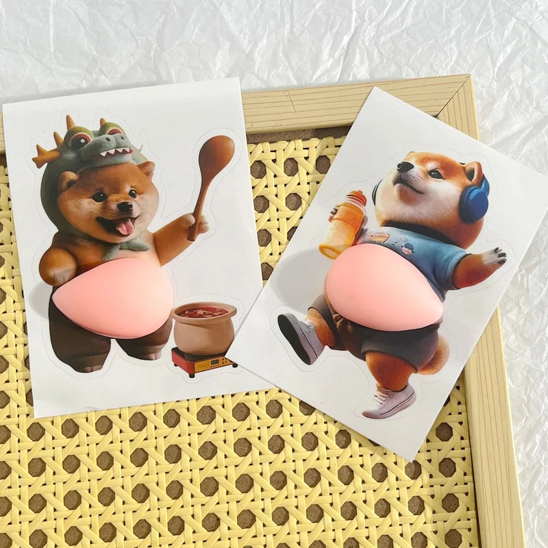 Adesivo 3D Pet Amortecedor Porta 2 unds