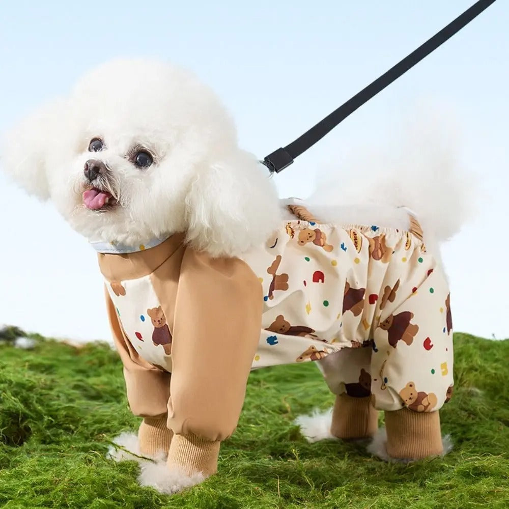 Macacão Anti-sujeira Pet Aventurinha