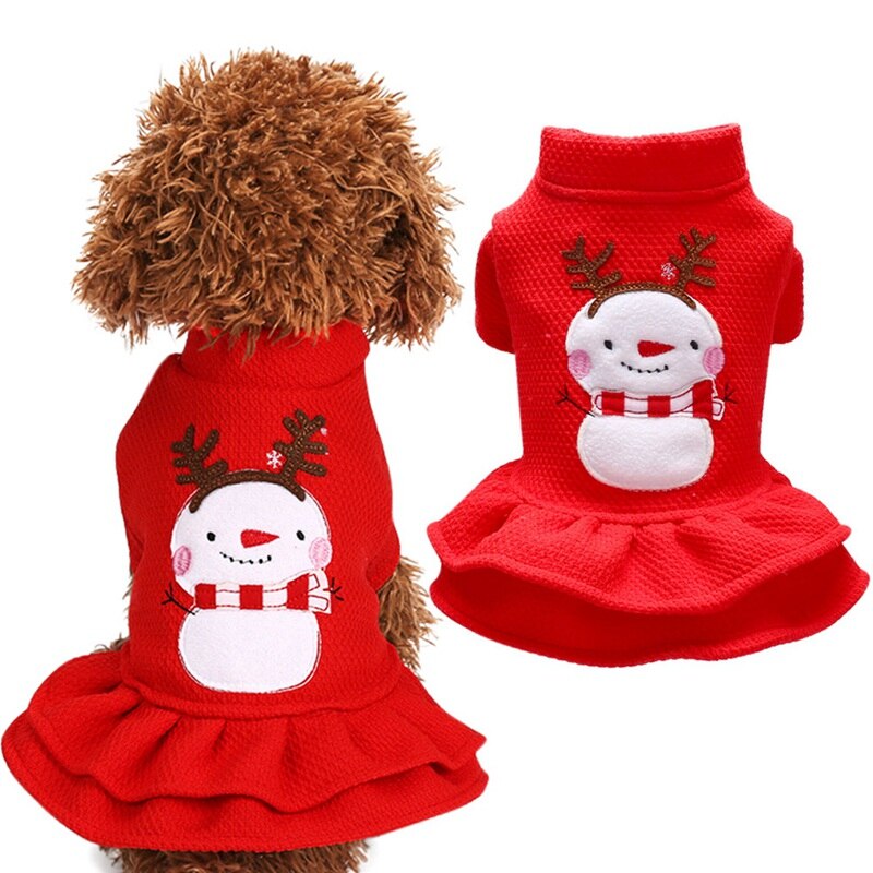 Vestido Bonequinho de Neve