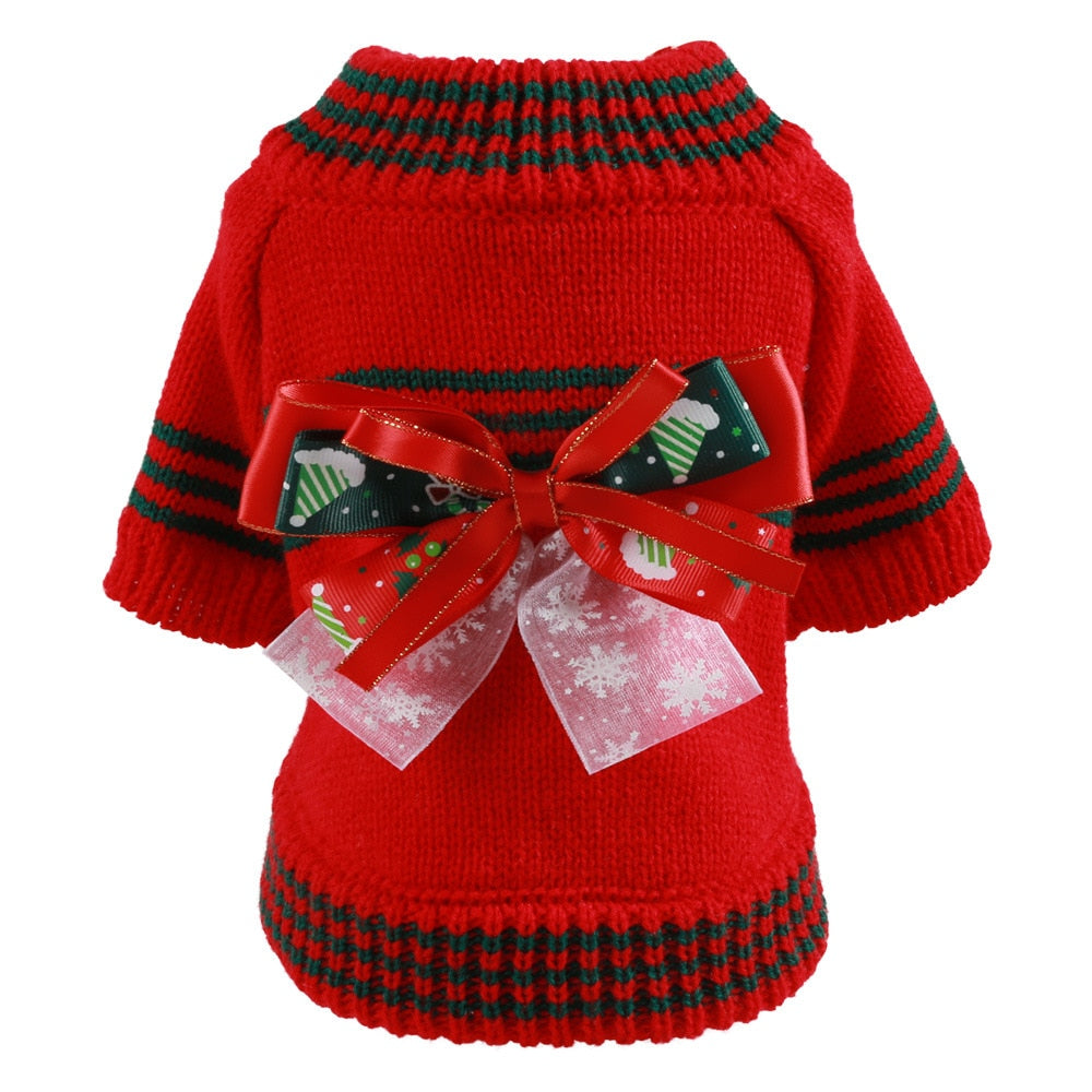 Tricot Natalino Laço