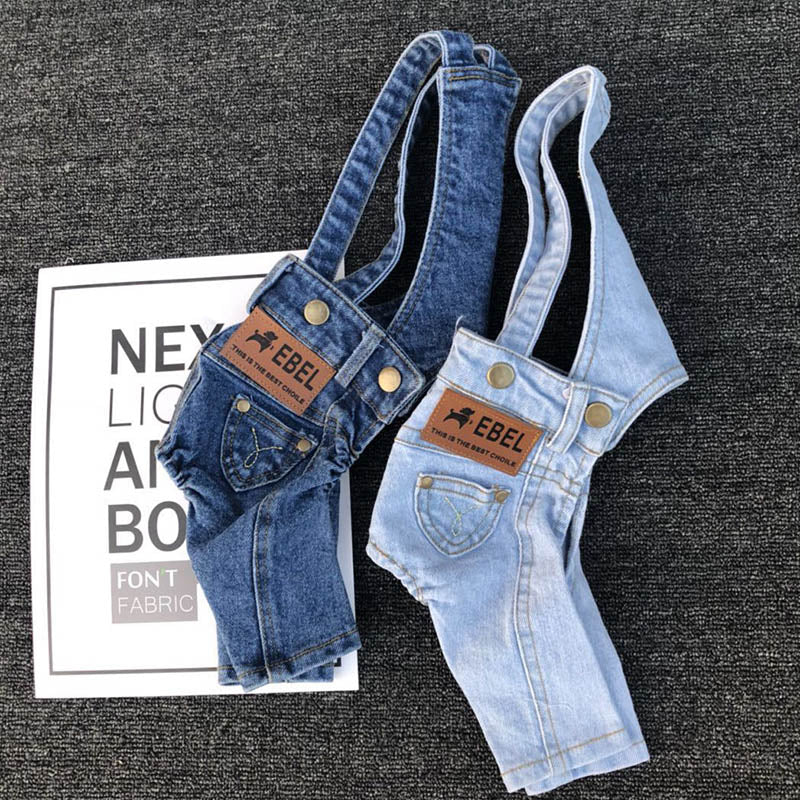 Macacão Jeans Pet Skelt